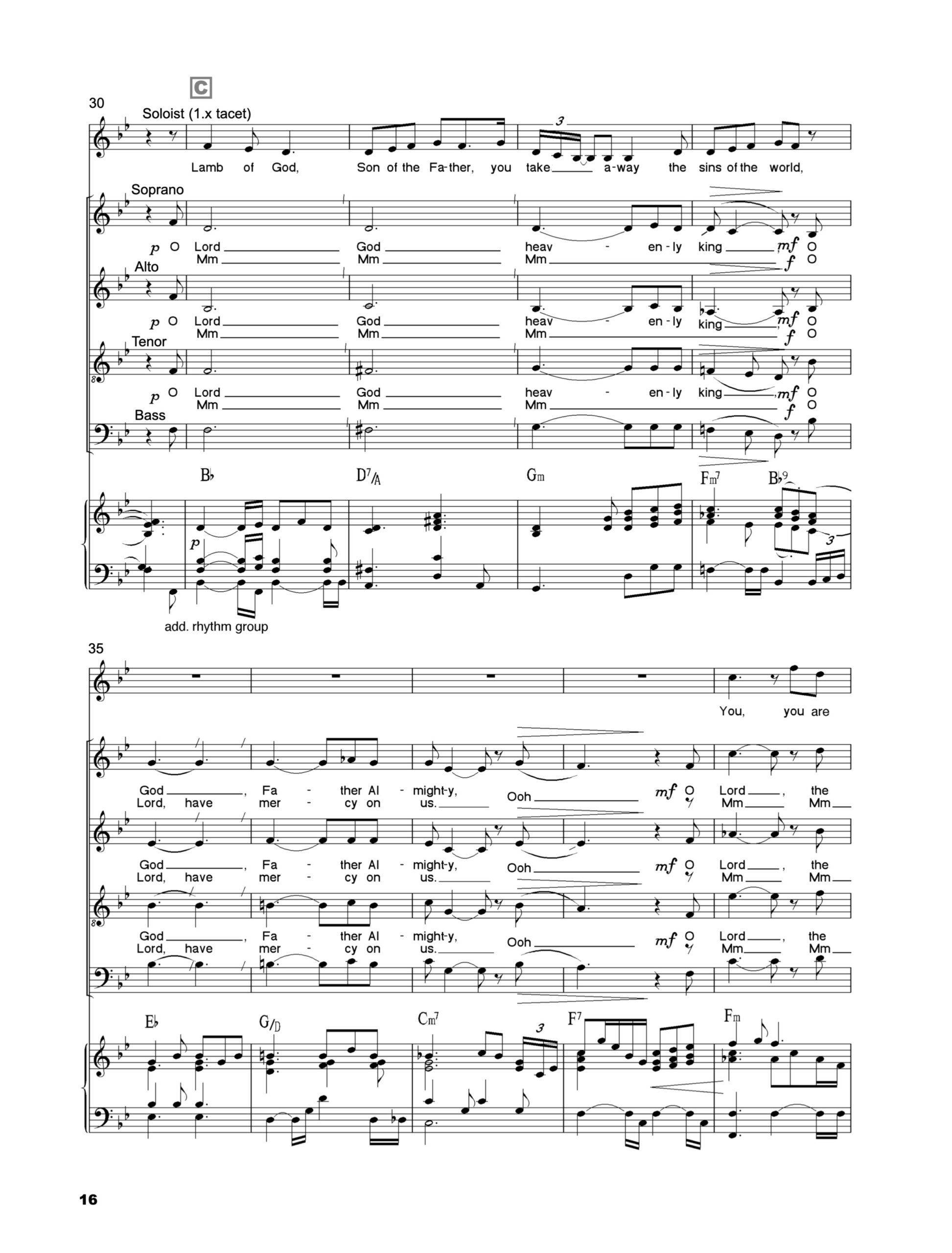 <i>Gospelmesse</i> <br>Kyrie - A Gospel Mass