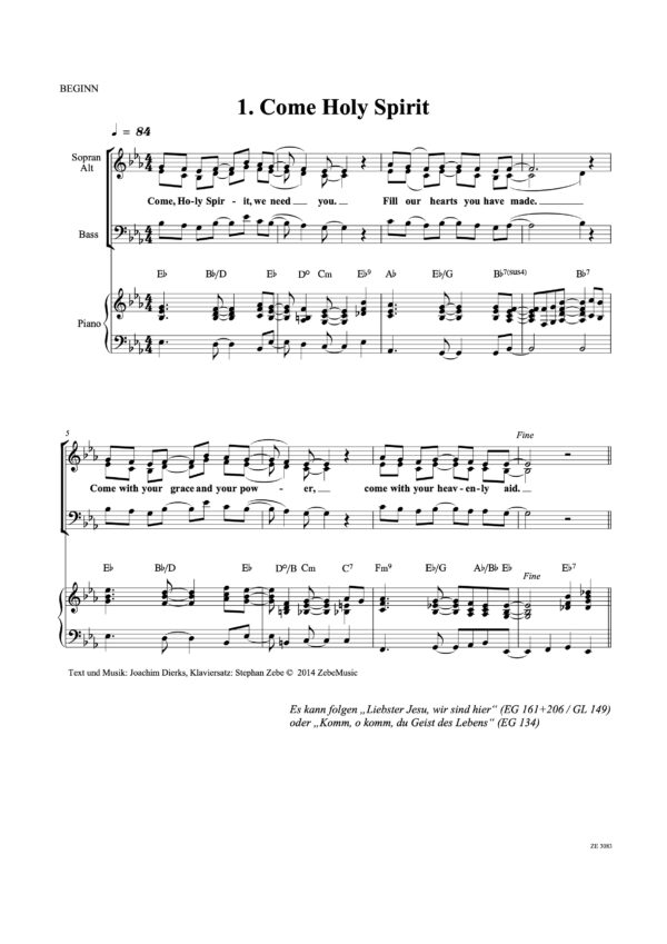 Glory to God! - Gospel liturgisch.