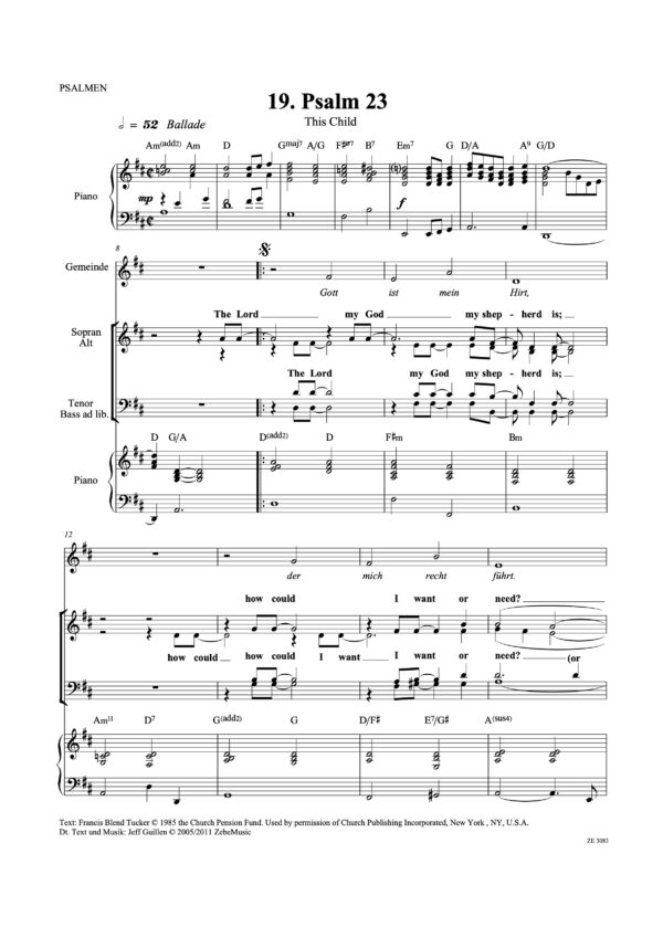 Glory to God! - Gospel liturgisch.