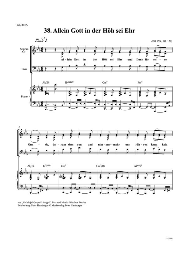 Glory to God! - Gospel liturgisch.
