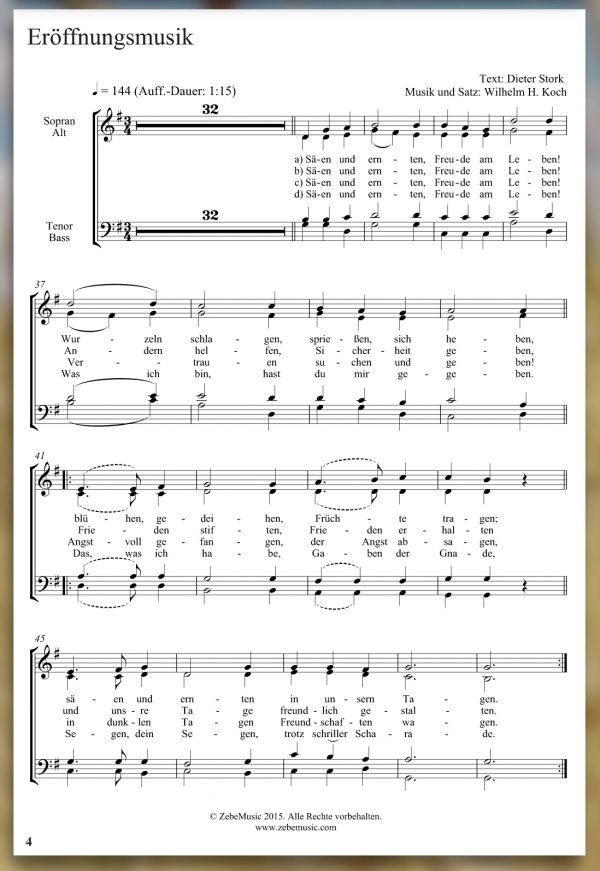 Säen und Ernten <br><i>Evangeliums-Musiken</i>
