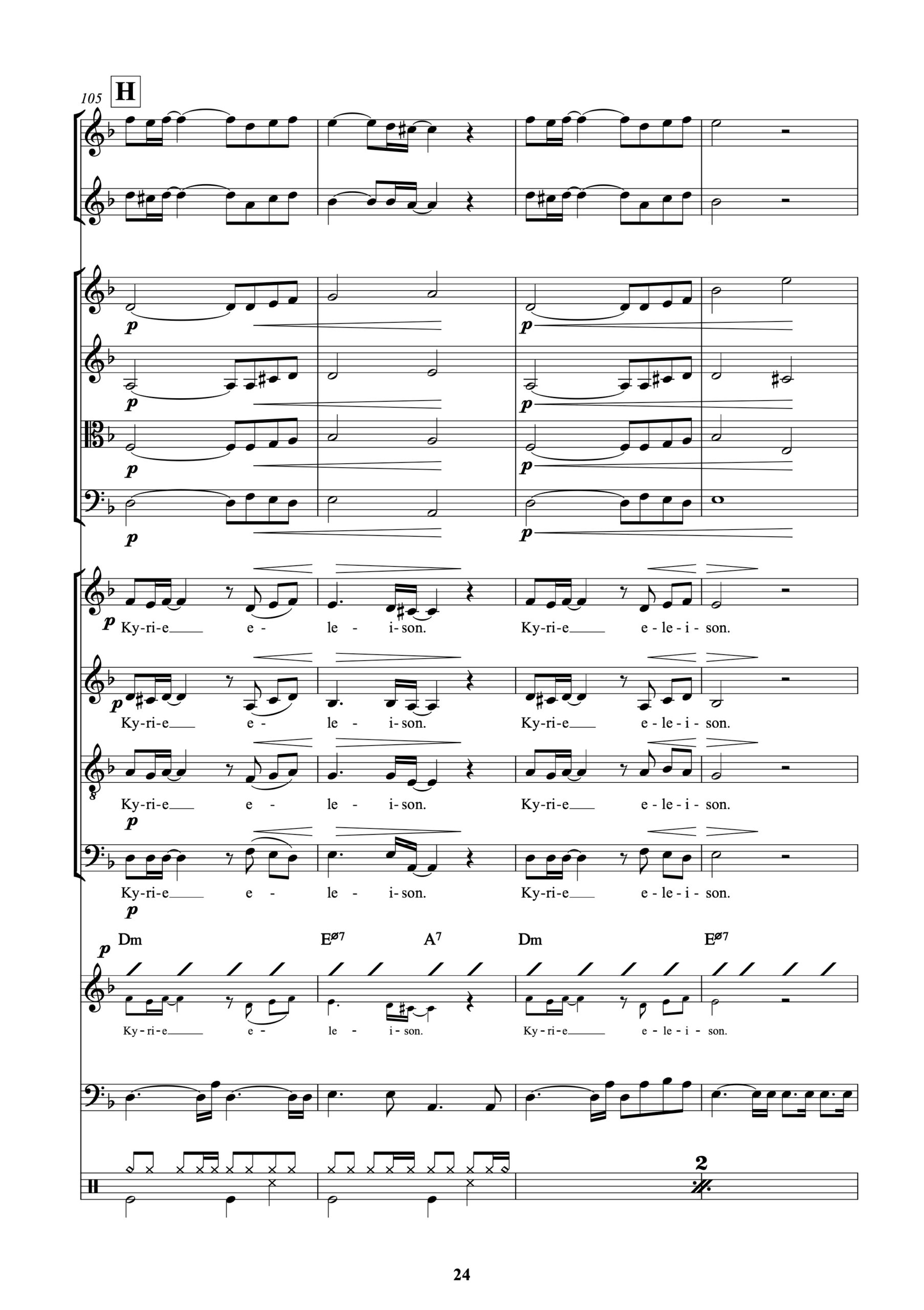 Messe in D (Messe en ré)<br><i>Messe symphonique rock </i>