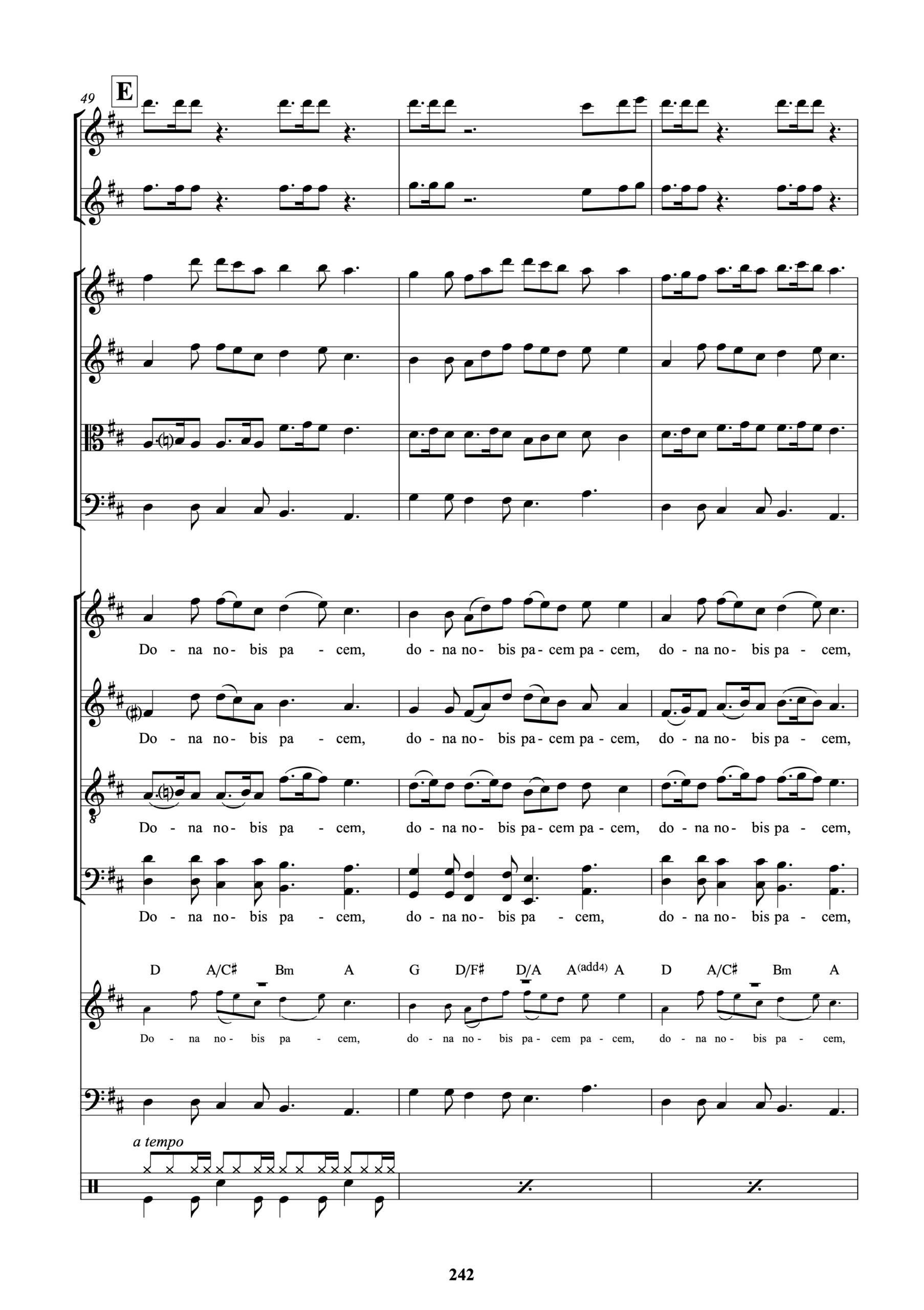 Messe in D (Messe en ré)<br><i>Messe symphonique rock </i>