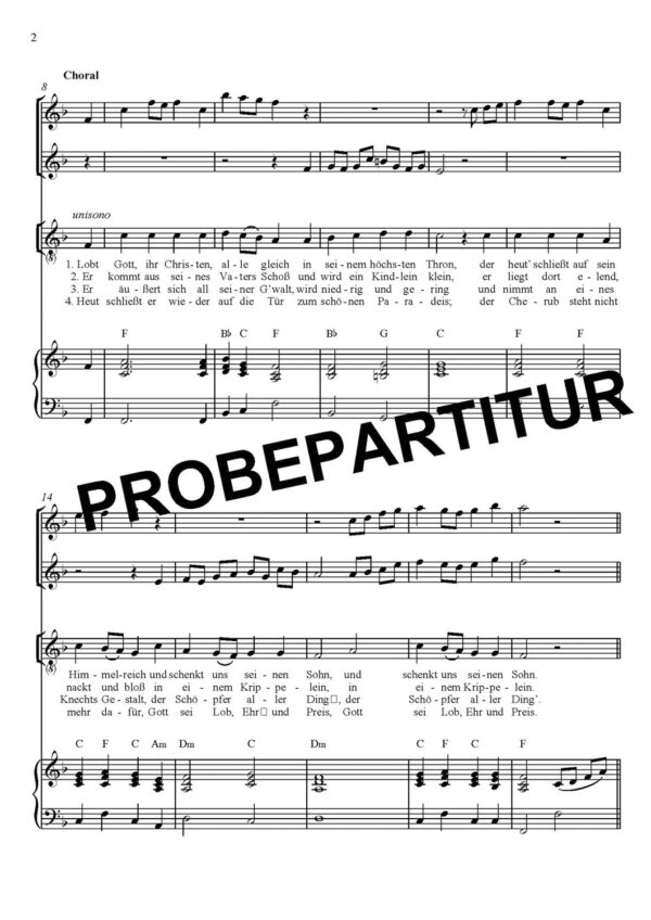 <b>NEU: </b>Ehre sei Gott in der Höh'