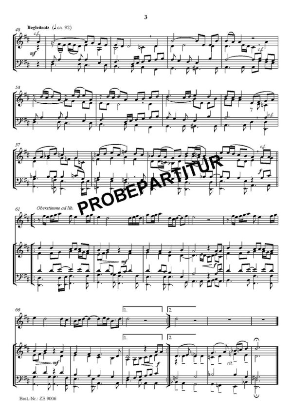 <b>NEU: </b>Verleih uns Frieden gnädiglich (Bläserchor)