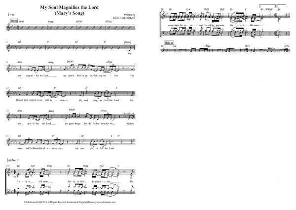 My Soul Magnifies the Lord <br>(Mary's Song)