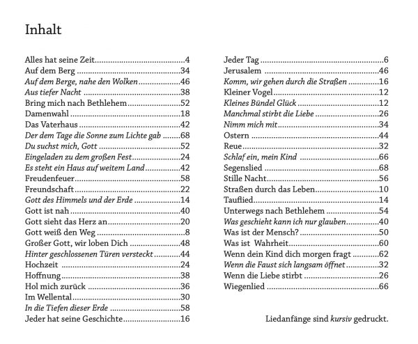  Alles hat seine Zeit 