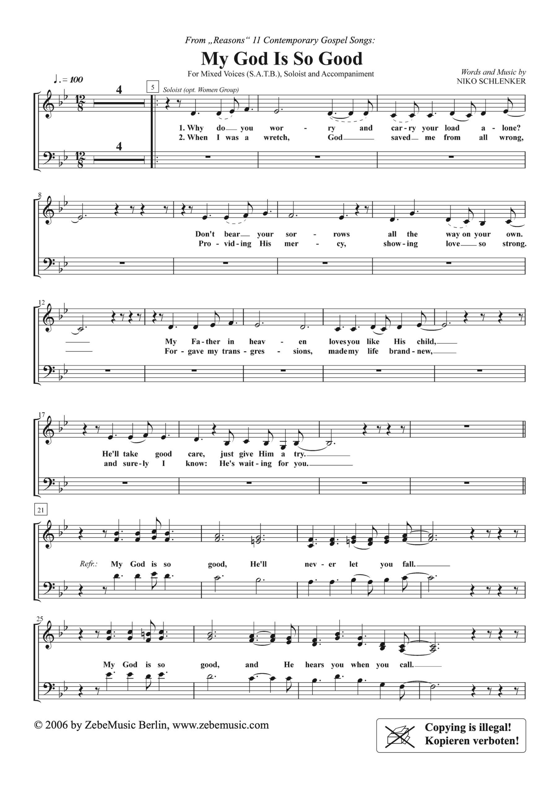 My God Is So Good   ⬇️